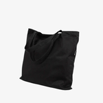 Nectrum 45° tote handle-down view: RPET canvas made from ocean-bound plastics, ergonomic grip for heavy loads