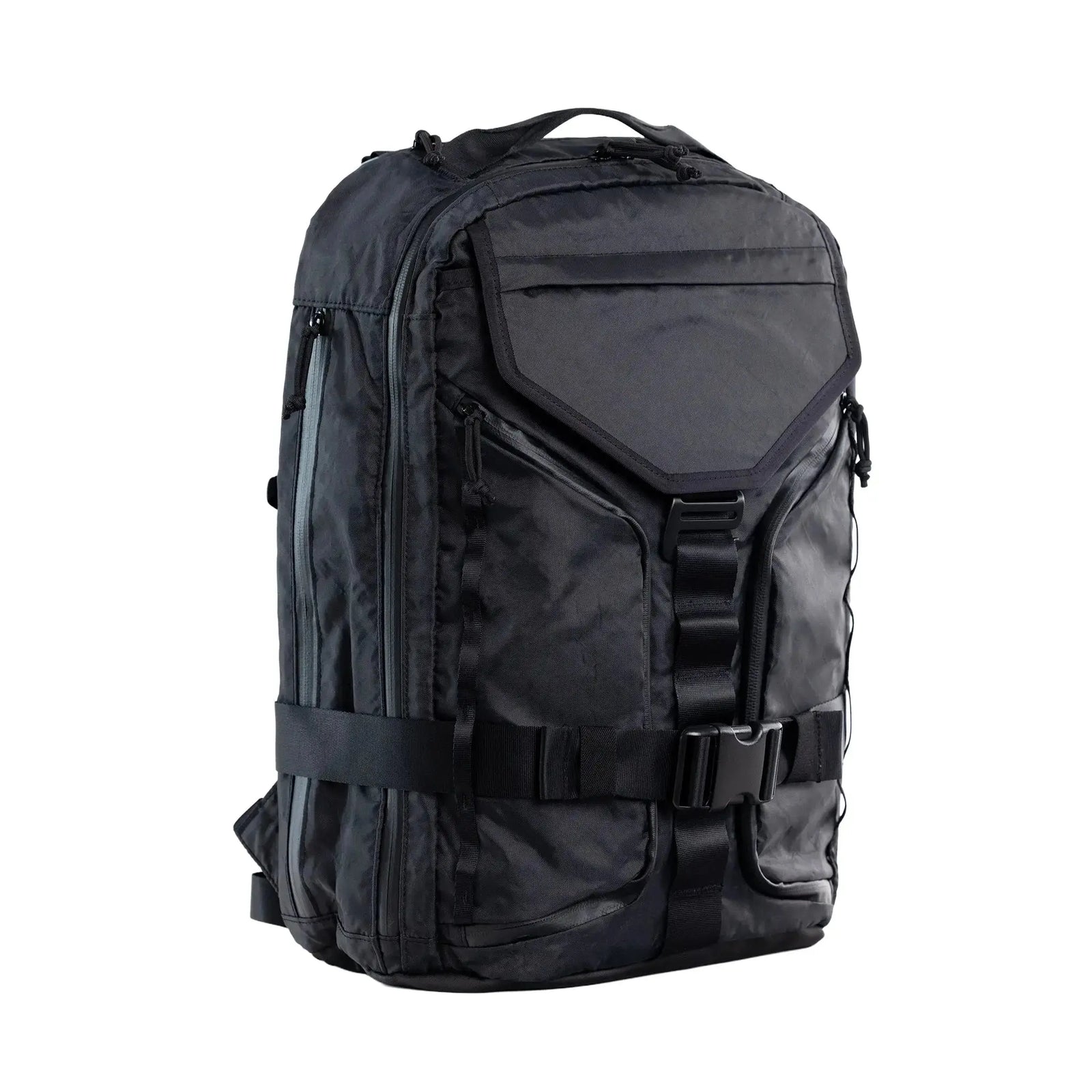 Vanta 22 EPX laptop backpack — side quick-access wing pocket with YKK waterproof zippers