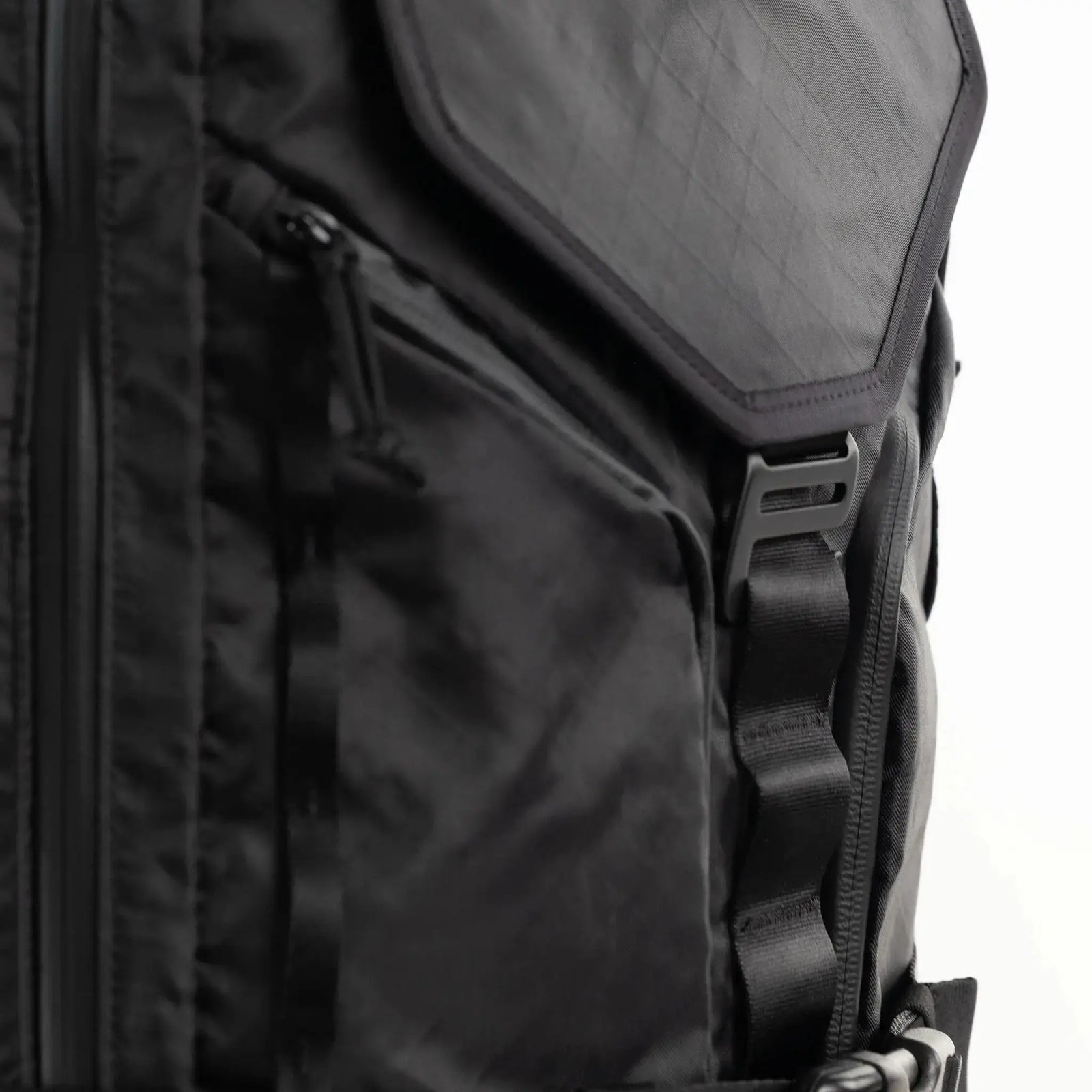 Nectrum Vanta 22 EPX waterproof backpack — ECOPAK sailcloth texture close-up