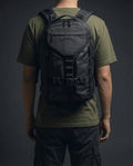 Nectrum Vanta 22 EPX on model — commuter backpack lifestyle, urban professional